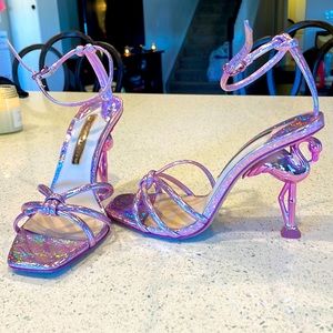 Like new Sophia Webster flamingo heel